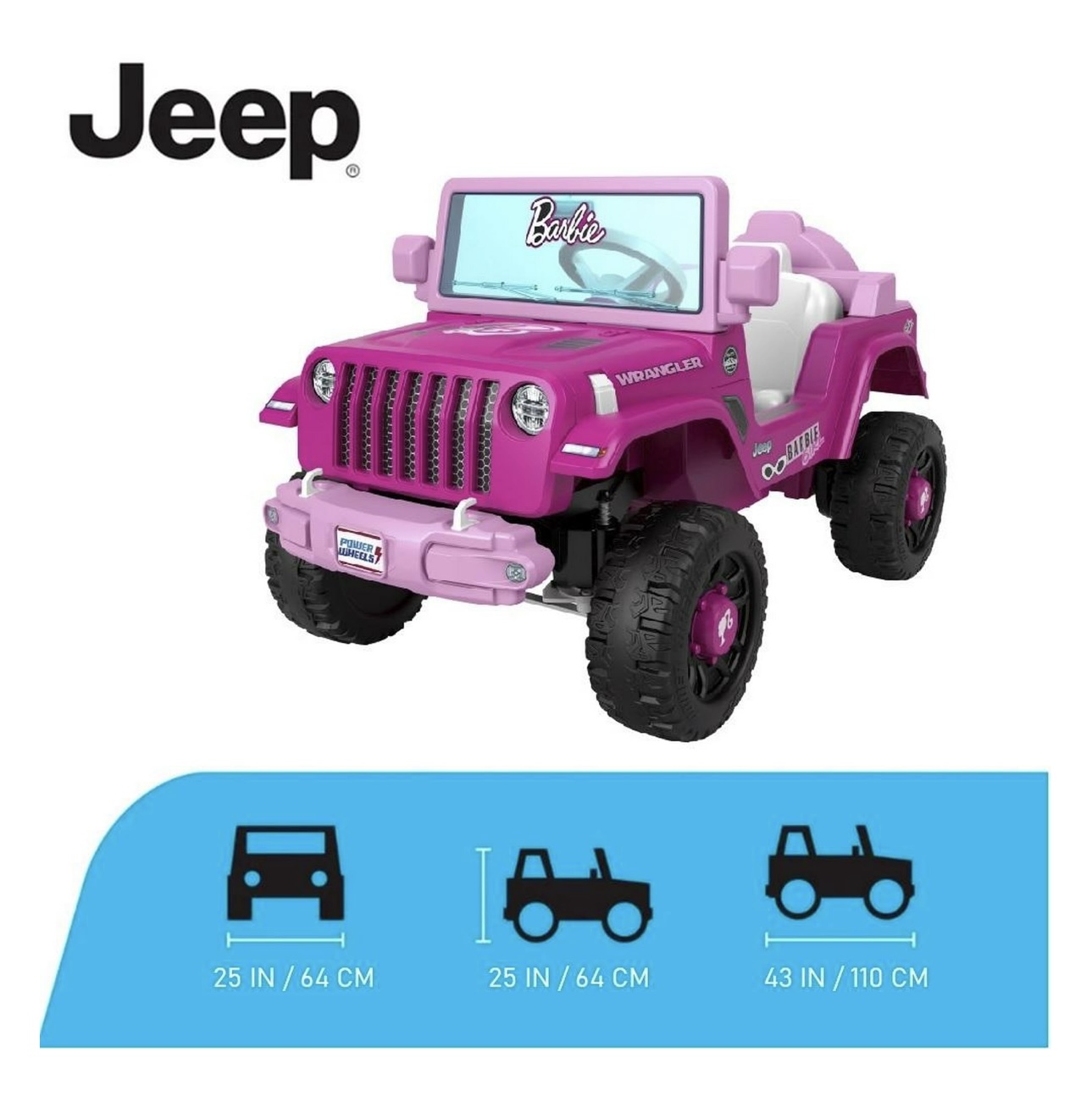 Montable eléctrico power wheels best sale jeep wrangler 6 volts