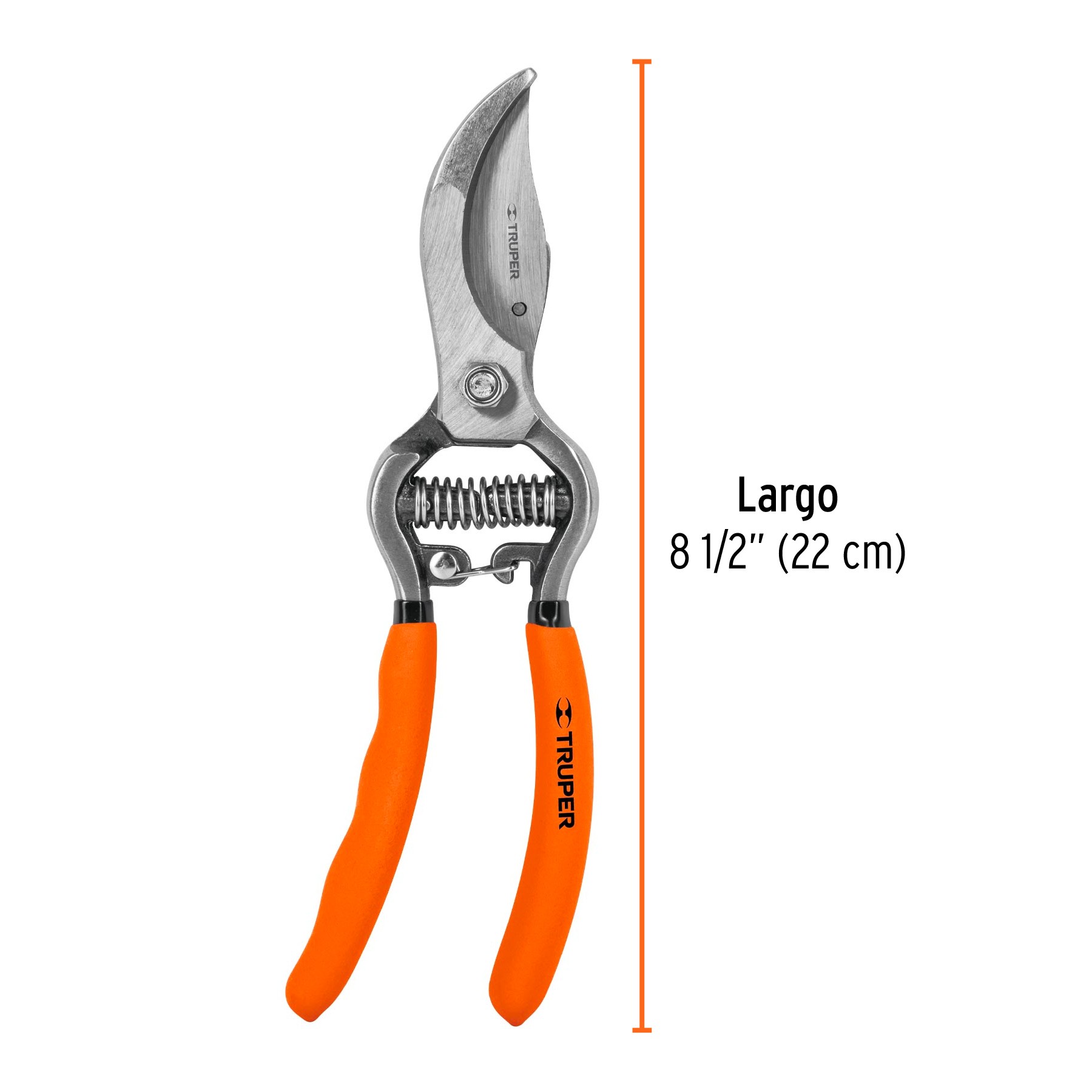 TIJERA FORJADA PARA PODA 8" PARA JARDINERÍA, TRUPER 18460