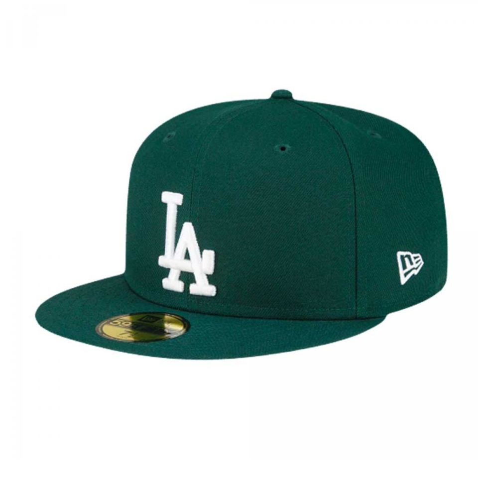 Gorra New Era plana Los Angeles Dodgers Verde