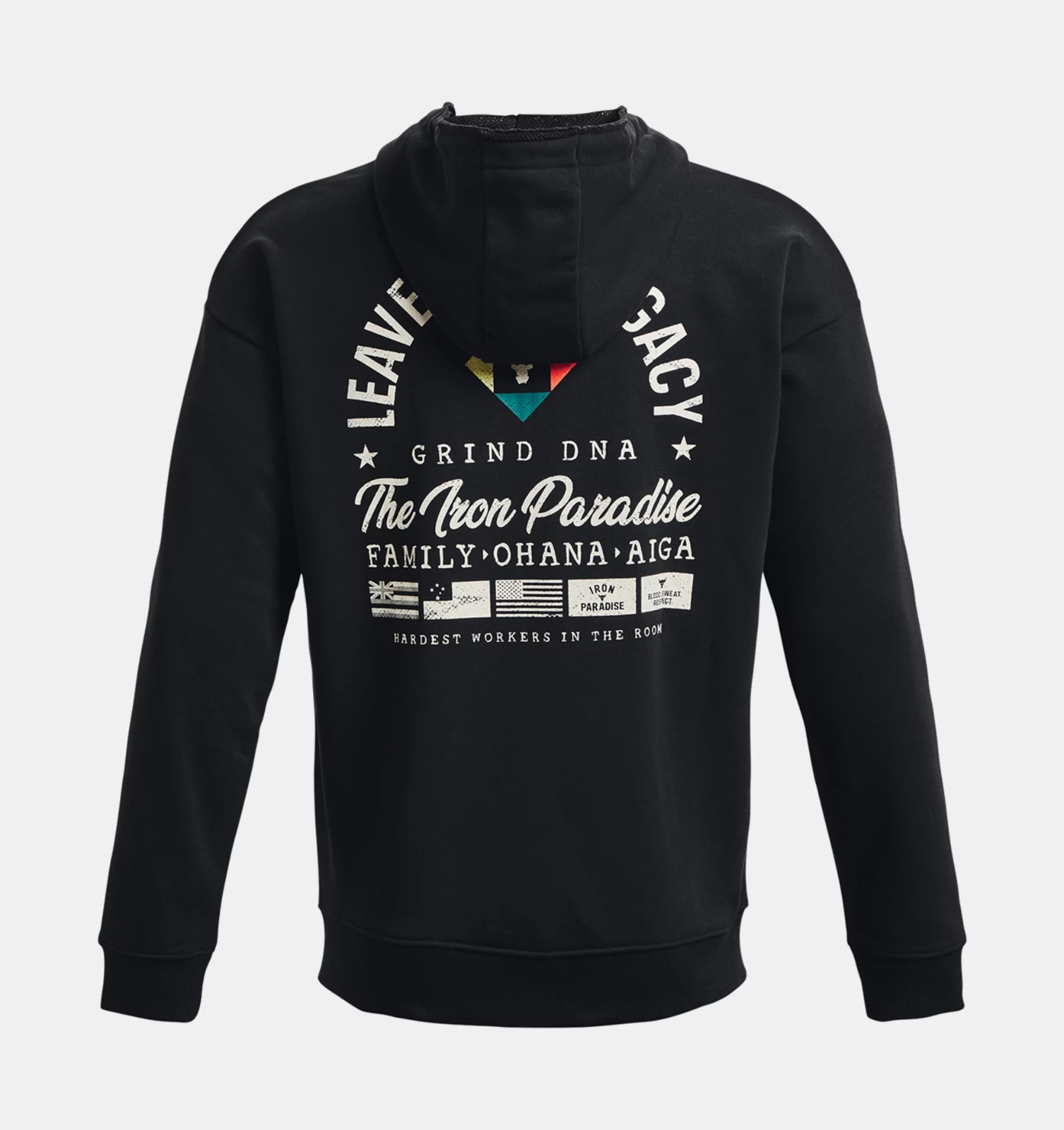 Sudadera Con Capucha Under Armour Project Rock Heavyweight Terry Full-zip