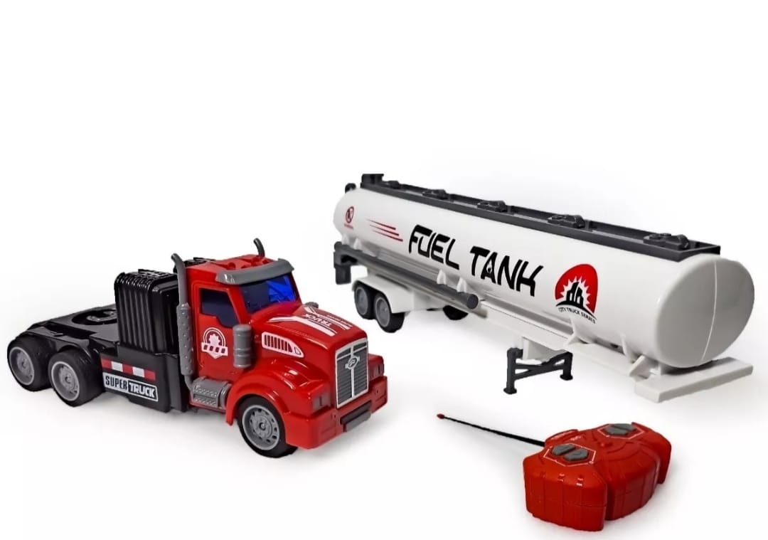 Trailer Control Remoto Radio Control Juguete Niños Escala .