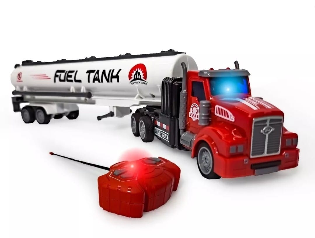 Trailer Control Remoto Radio Control Juguete Niños Escala .