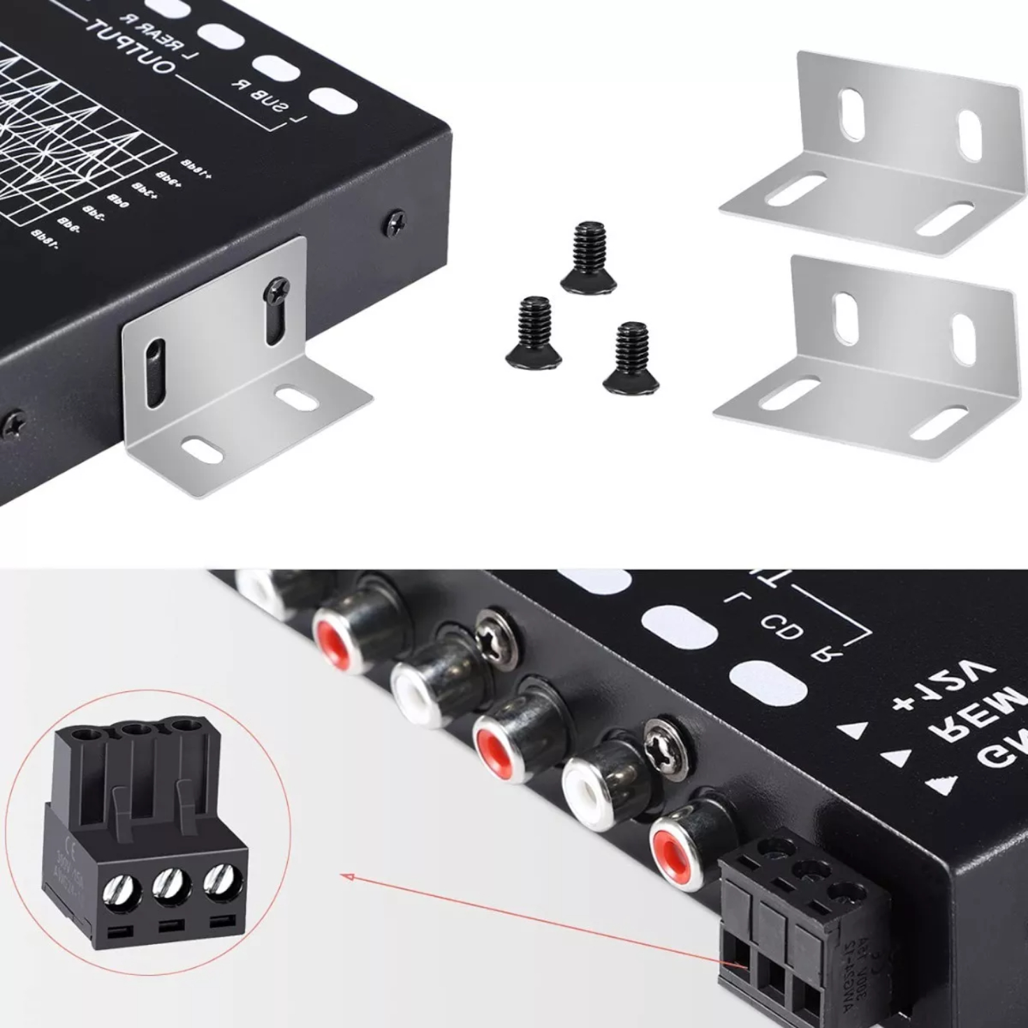 Ecualizador Para Auto Ajustable 7 Bandas Eq Ecualizador 12v