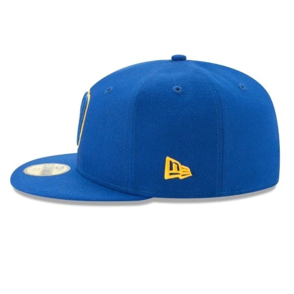 Gorra New Era 59fifty Cerrada Milwaukee azul De Hombre 70361064