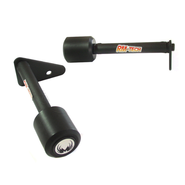 SLIDER ACERO NEGRO PARA YAMAHA FZ-16 2.0 