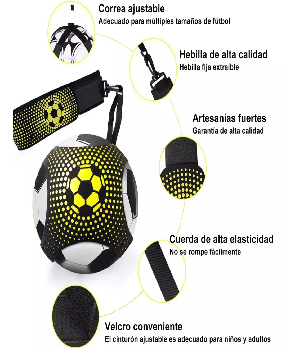 Kit Entrenamiento Futbol 20 Conos +20 Platos +1escalera 8m