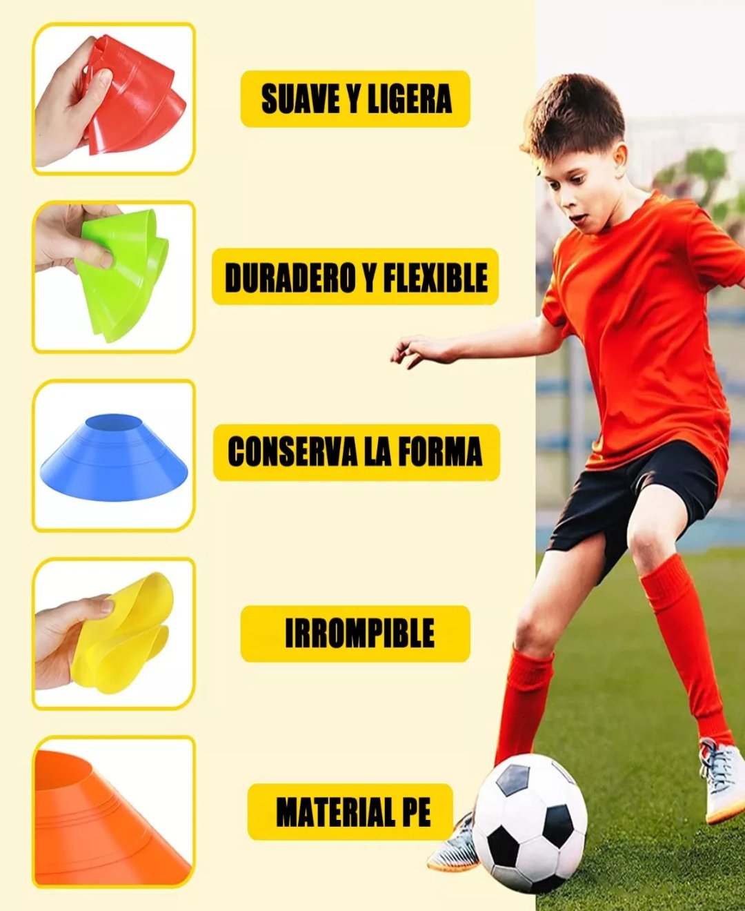 Kit de entrenamiento de fútbol