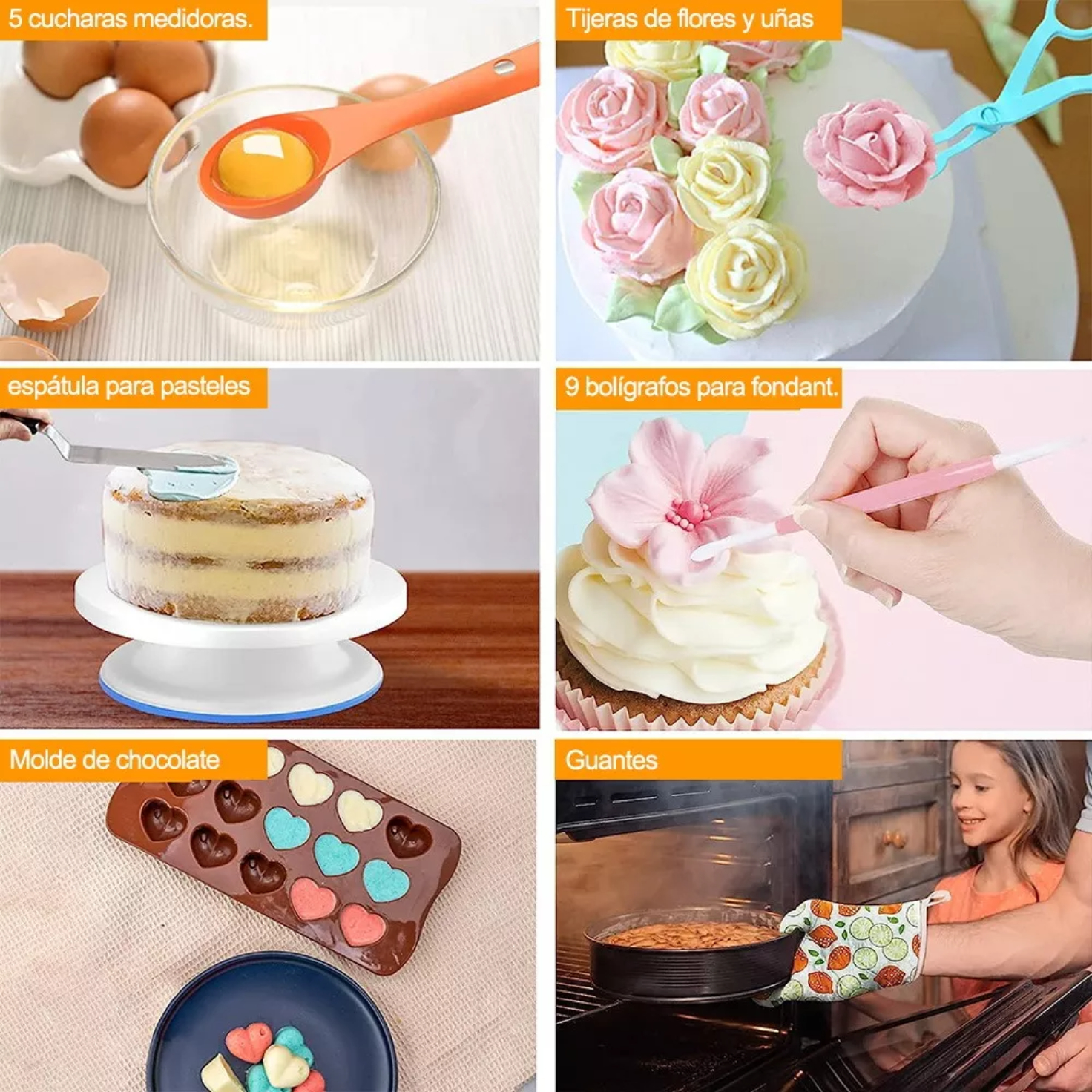 Kit De Picos/boquillas Para Decorar Pasteles, 702 Piezas