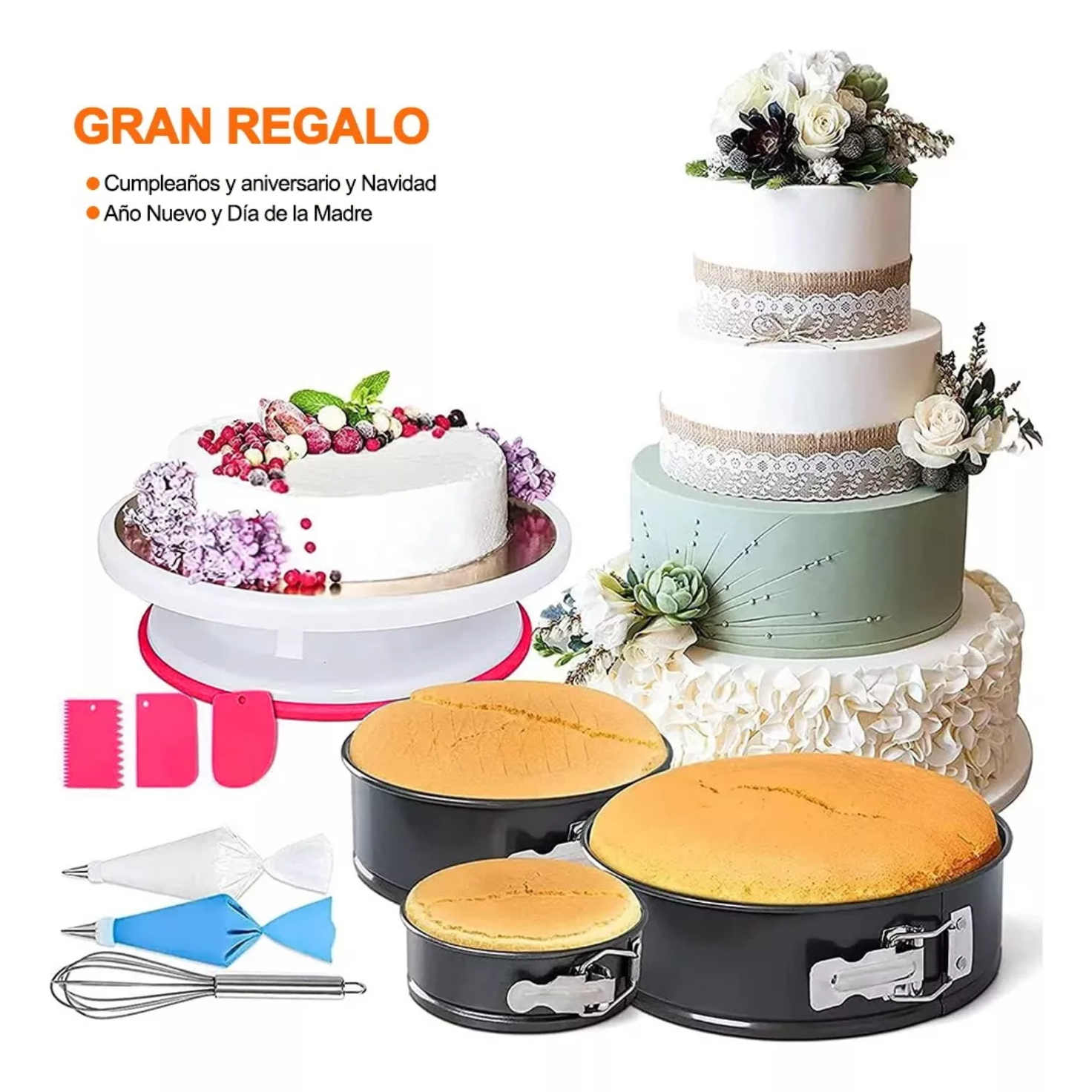 Kit De Picos/boquillas Para Decorar Pasteles, 702 Piezas