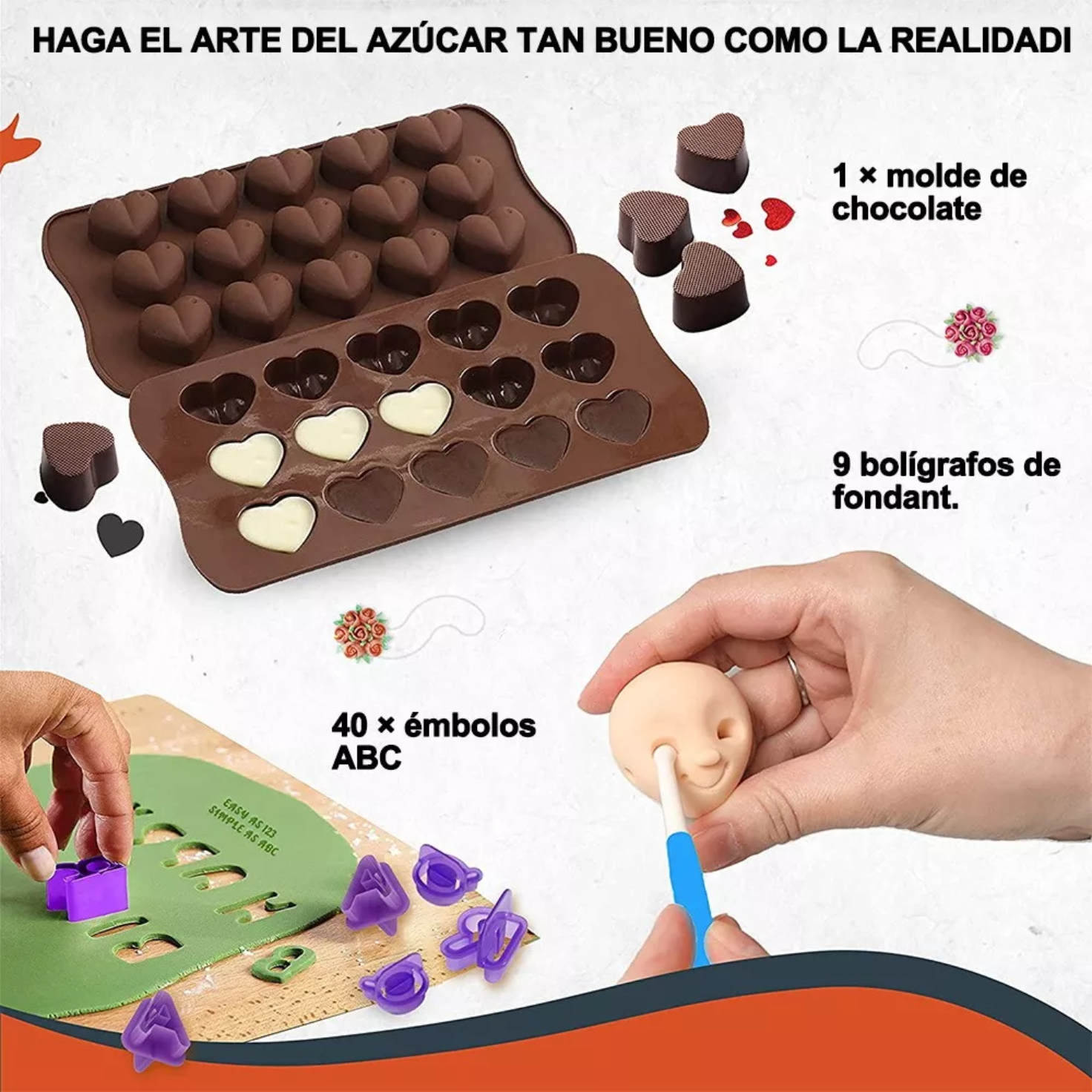 Kit De Picos/boquillas Para Decorar Pasteles, 702 Piezas