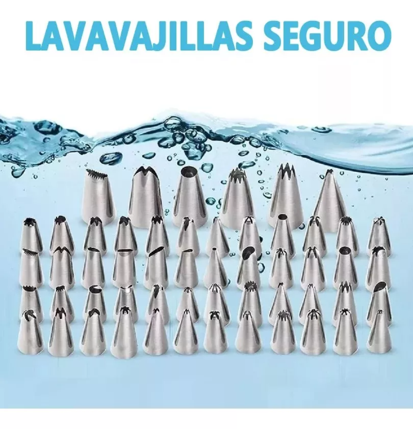 Boquillas Para Decorar Pasteles 106 Piezas