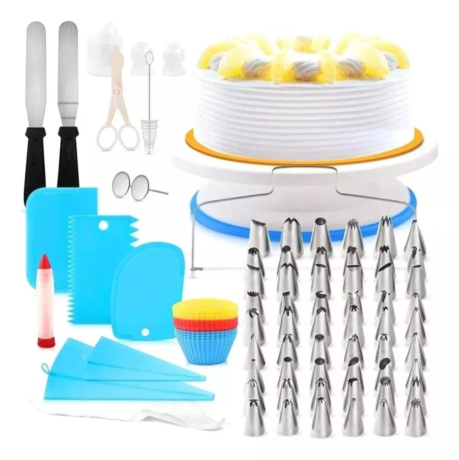 Boquillas Para Decorar Pasteles 106 Piezas