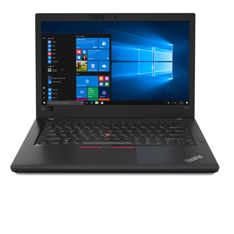 Laptop Lenovo T480 INTEL CORE I7-8550U 16GB en RAM y 256GB SSD 