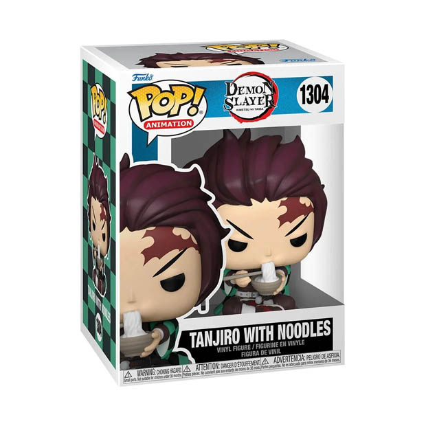 Funko Pop Demon Slayer - Tanjiro con Tazon De Tallarines