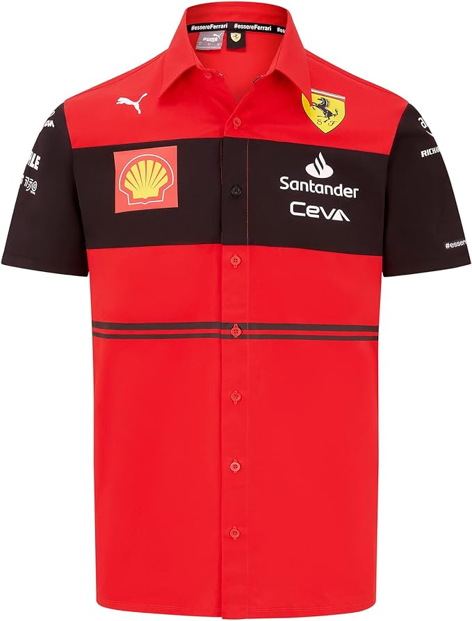 Playera Polo de la Escuderia Equipo de Formula 1 Ferrari F1