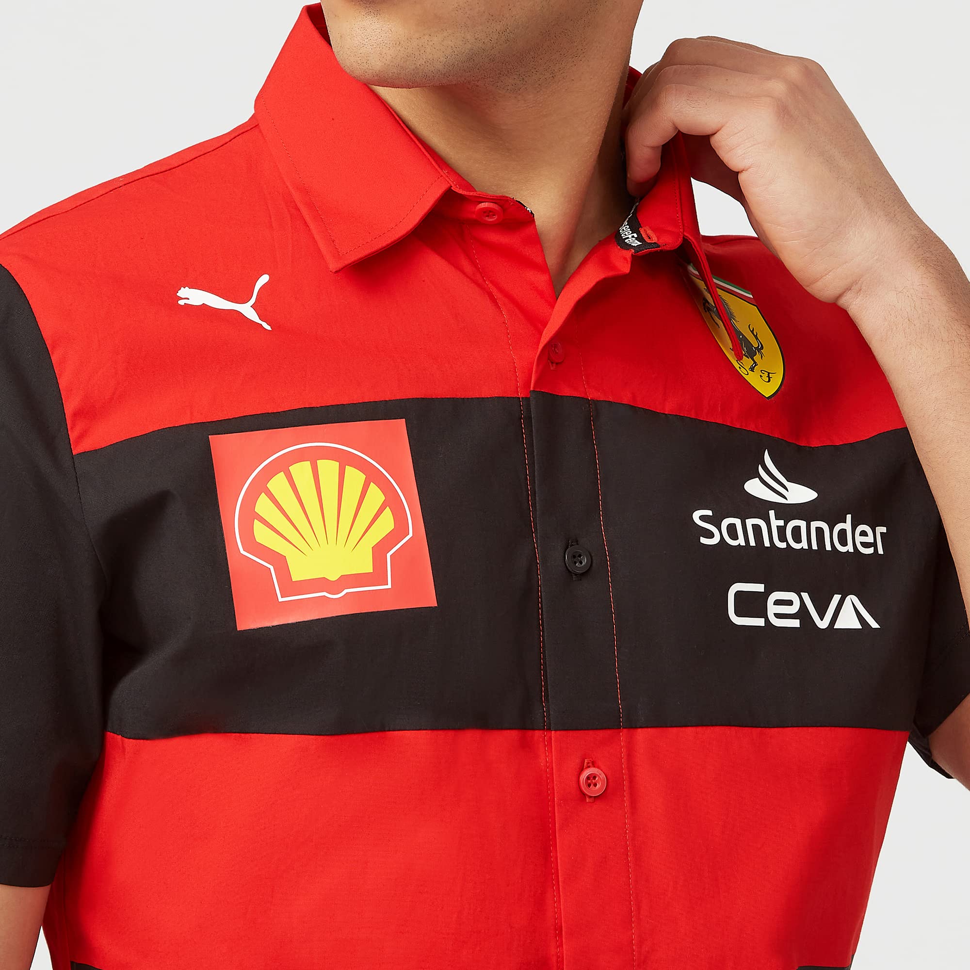 Playera Polo de la Escuderia Equipo de Formula 1 Ferrari F1