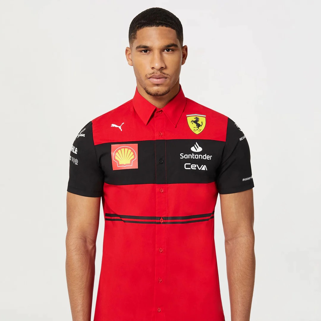 Playera Polo de la Escuderia Equipo de Formula 1 Ferrari F1