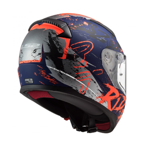 CASCO LS2 RAPID NARANJA RIDE TALLA XL 