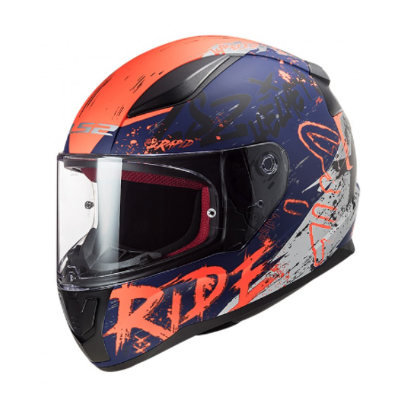 CASCO LS2 RAPID NARANJA RIDE TALLA XL 