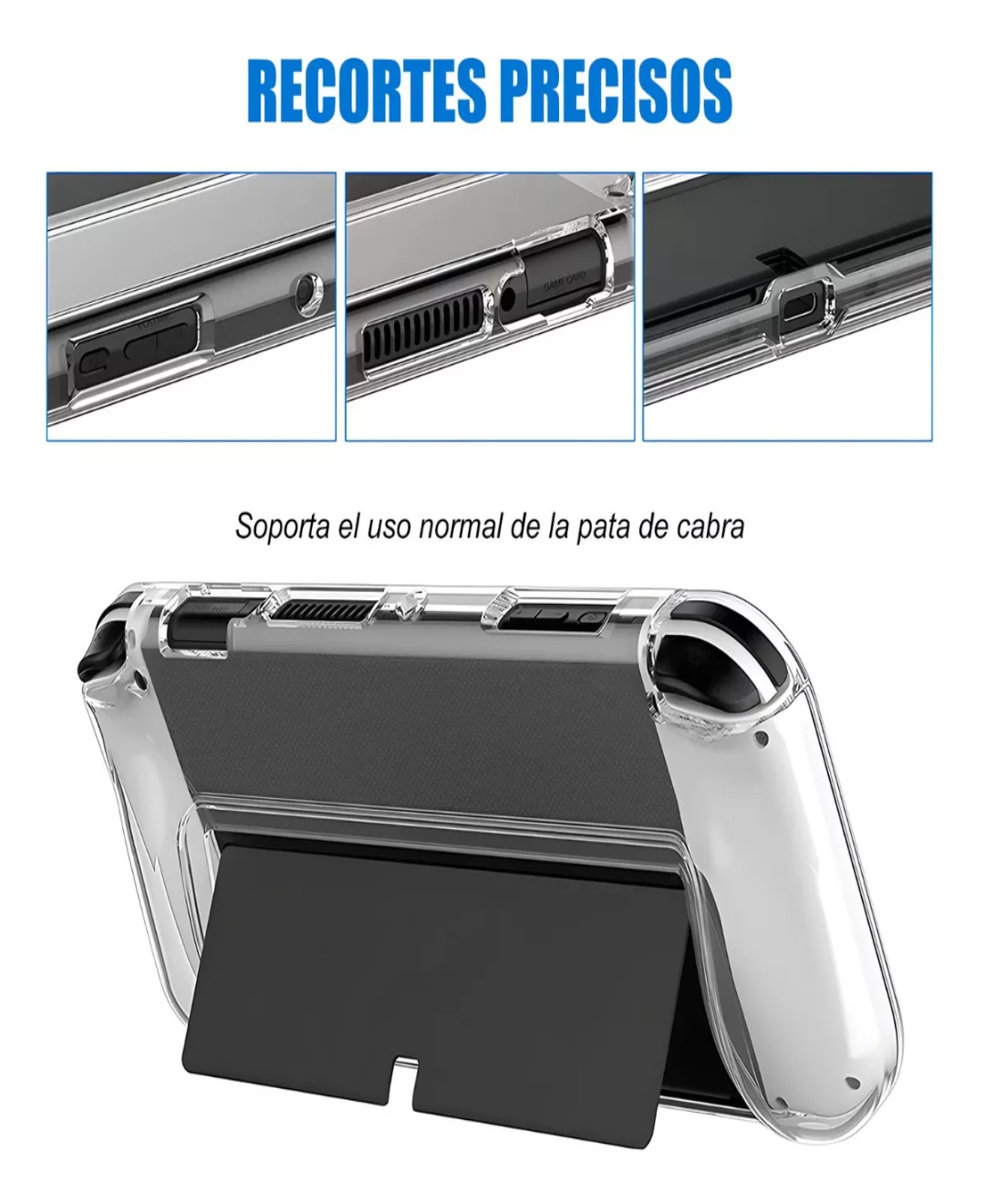 Juego De Nintendo Switch Funda Protectora Y Bolsa Mica Oled.