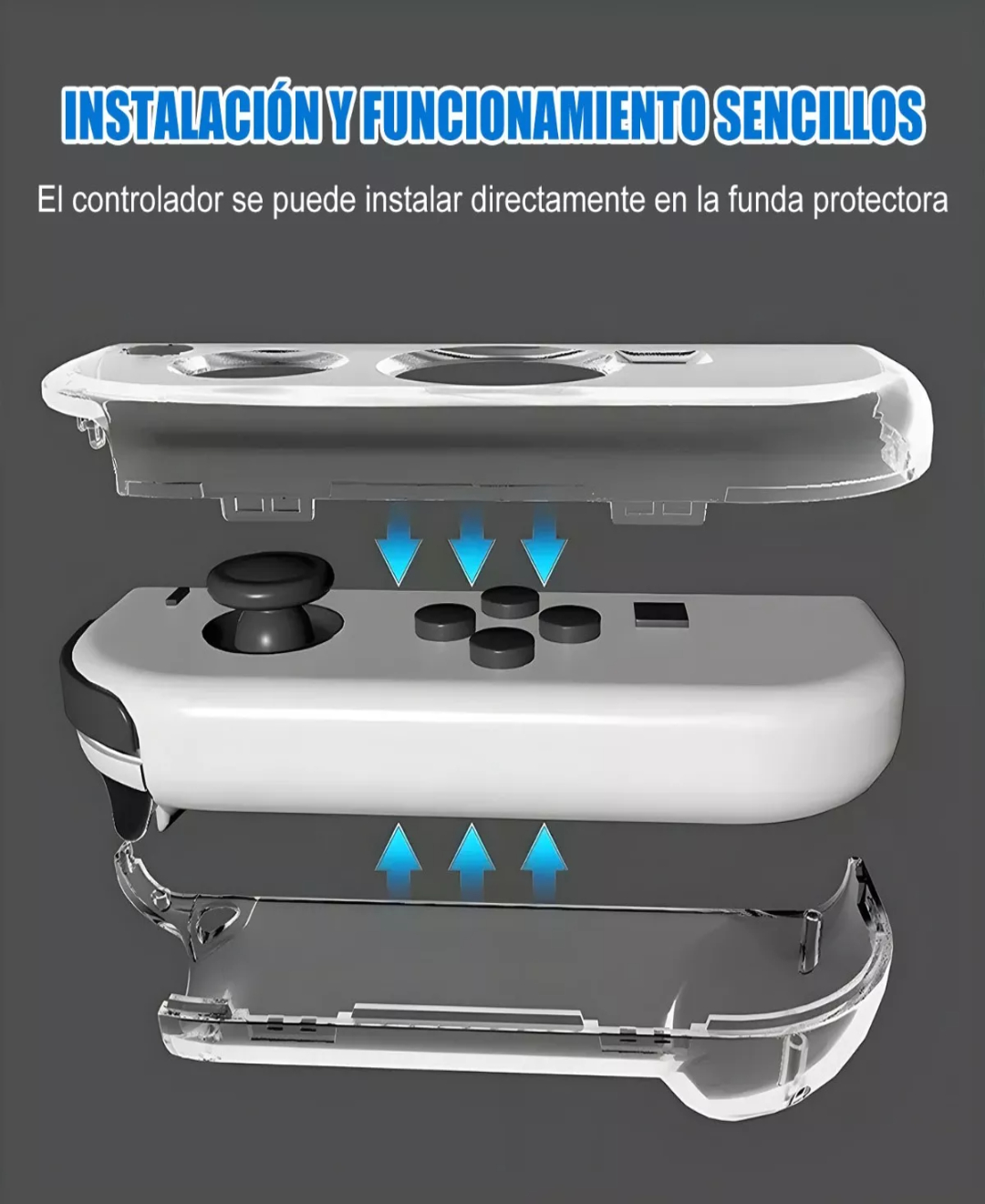 Juego De Nintendo Switch Funda Protectora Y Bolsa Mica Oled.