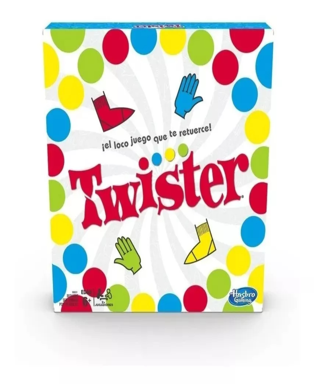 Juego De Mesa Twister Hasbro Gaming +6 Años