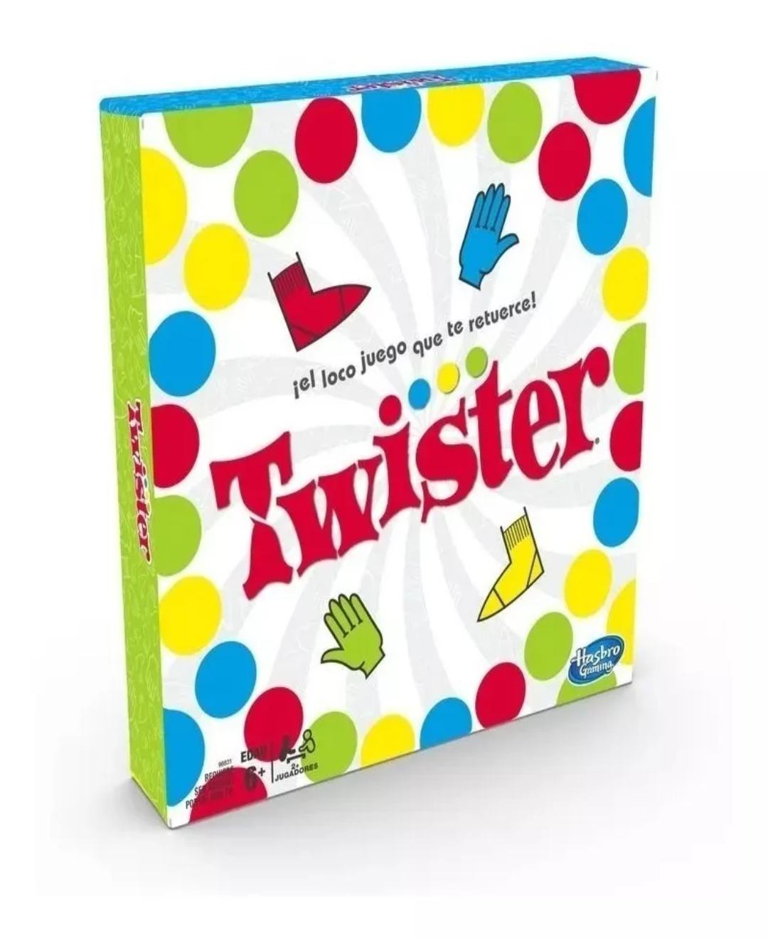 Juego De Mesa Twister Hasbro Gaming +6 Años