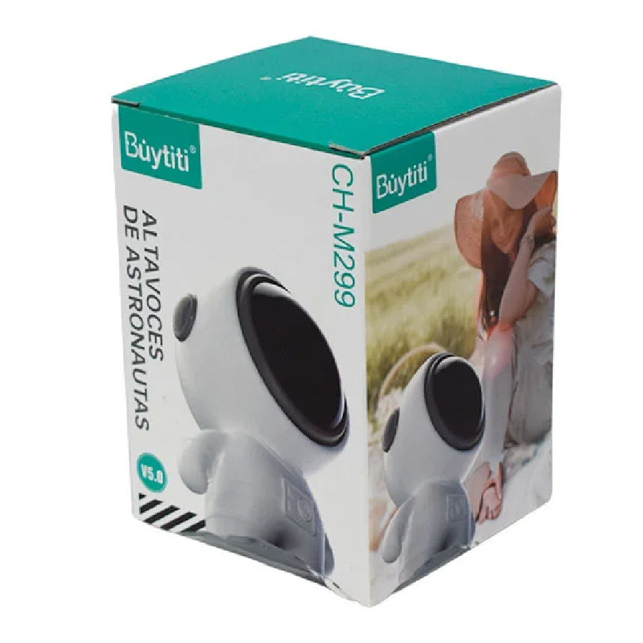 Bocina Astronauta Bluetooth Recargable Inalambrica