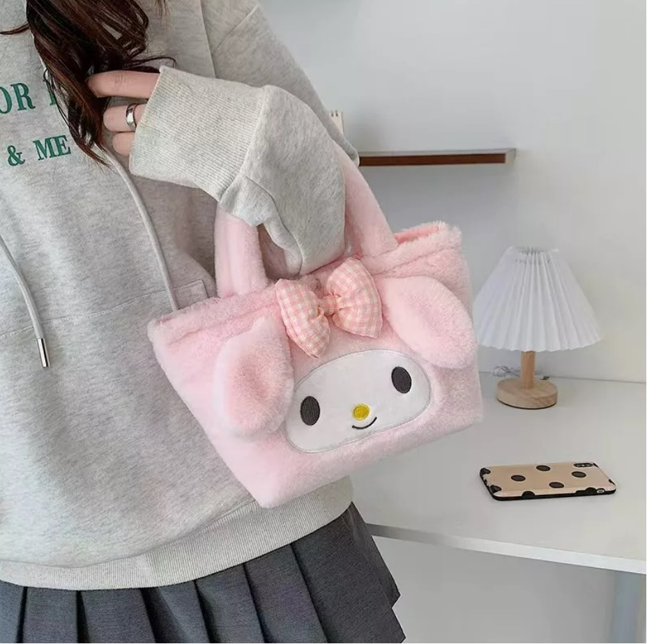 Bolsa Felpa My melody Sanrio Kawaii