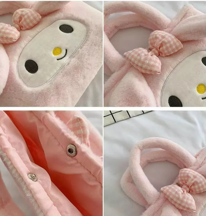 Bolsa Felpa My melody Sanrio Kawaii
