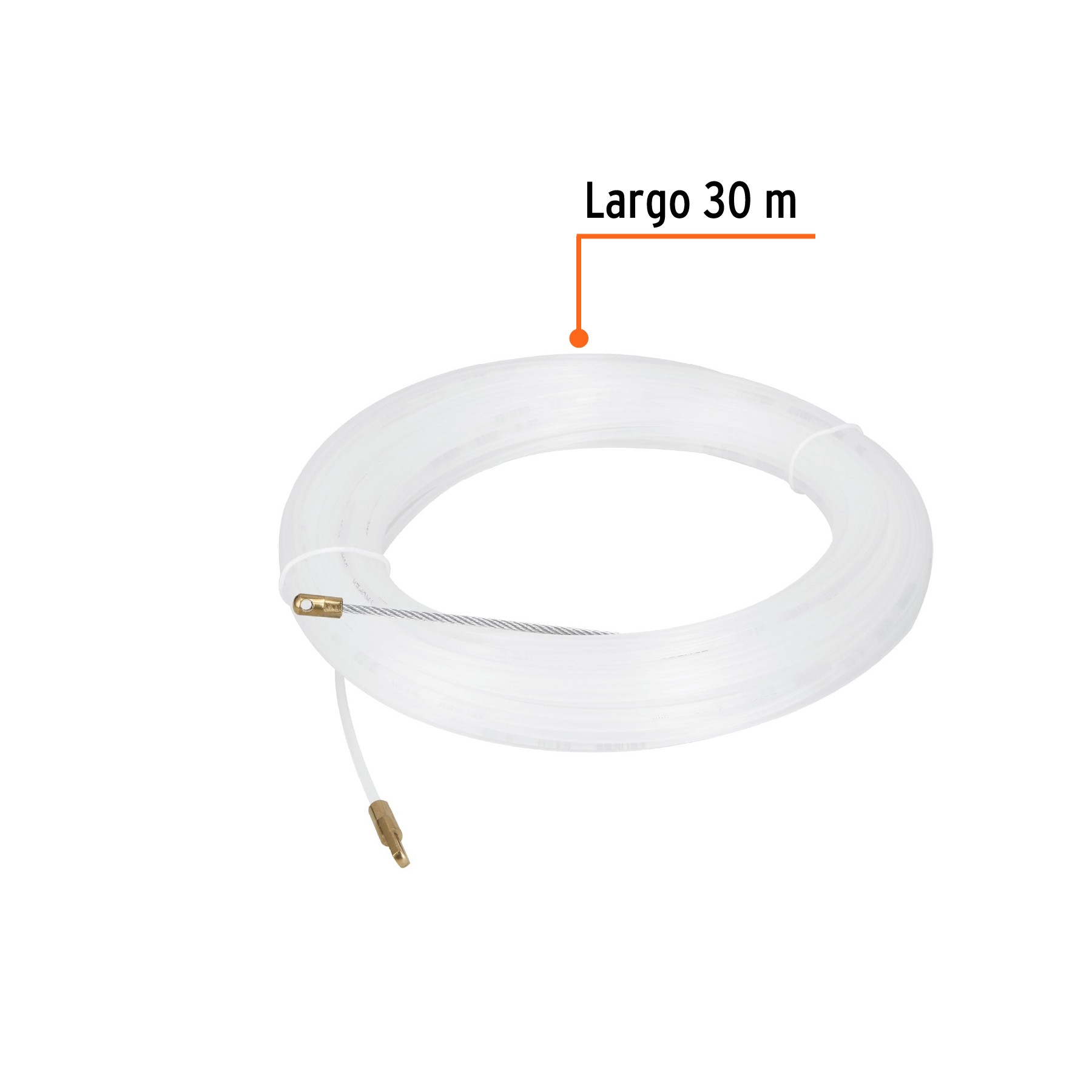 GUÍA DE NYLON DE 30 M PARA CABLE, TRUPER 17758