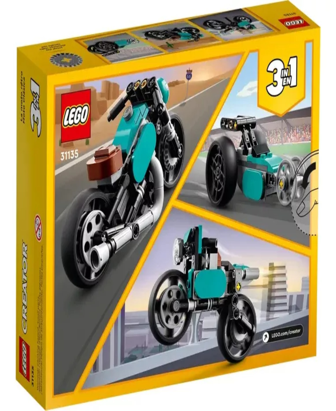 LEGO Creator Moto Clásica 31135