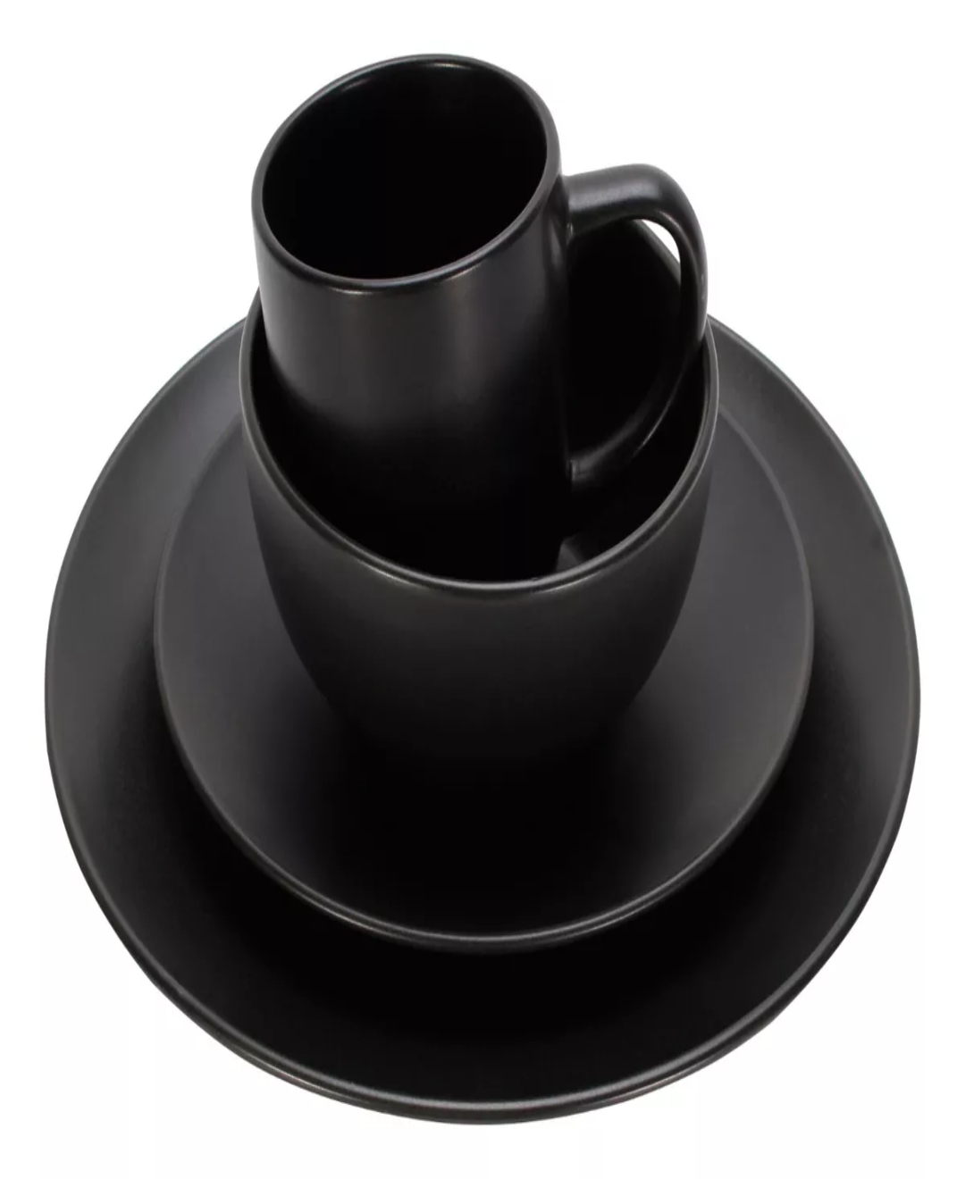 Vajilla Crown Baccara Negroni 16 Piezas En Cerámica