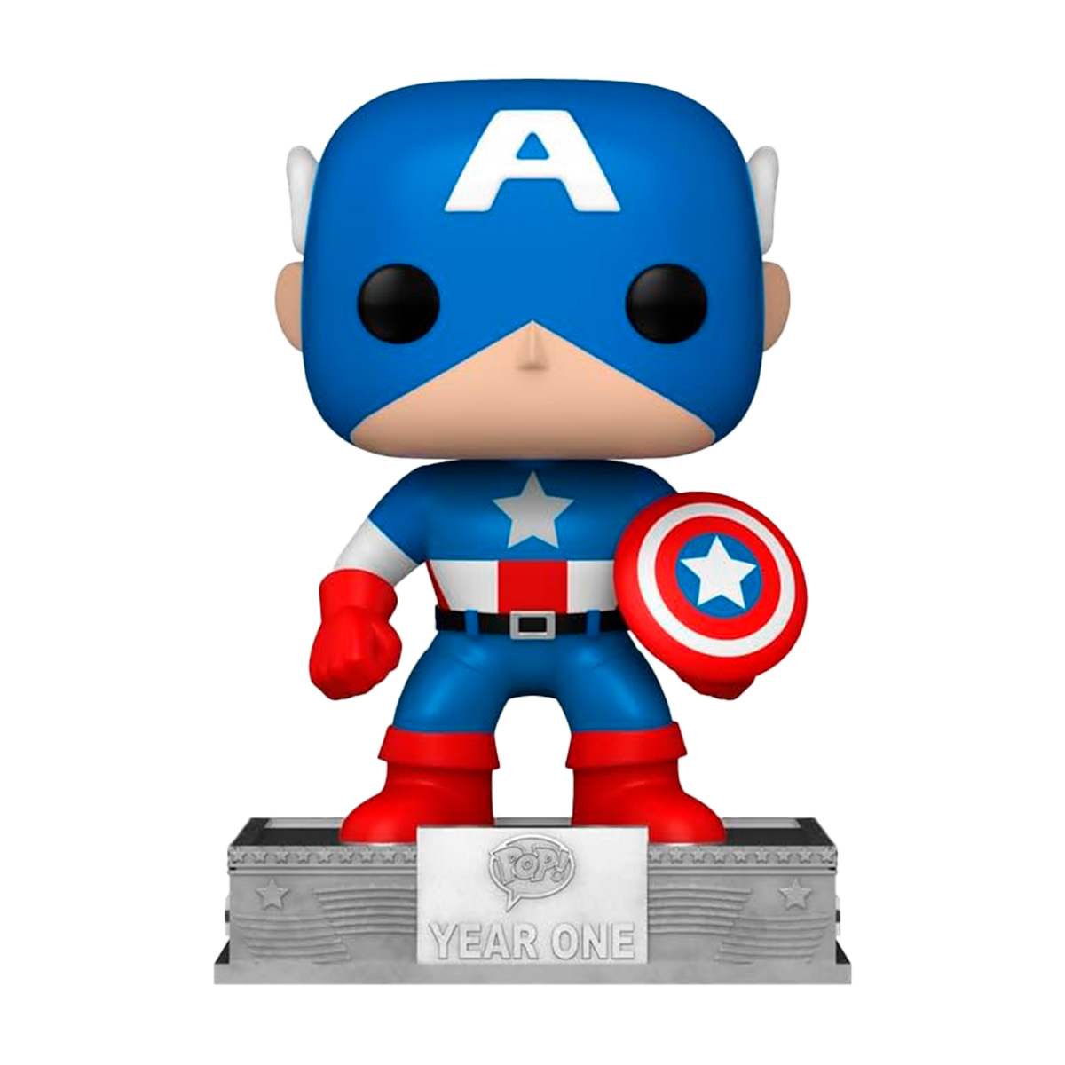Funko Pop Capitan America Clasico #06c Marvel 25 Aniversario Nycc 2023 Original