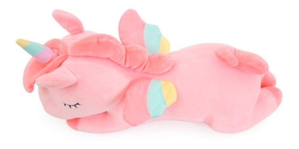 Alelí Unicornio De Peluche Para Niña 30 cm, Color Rosa