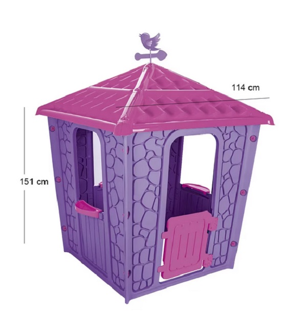 Casita de Juegos Rosa