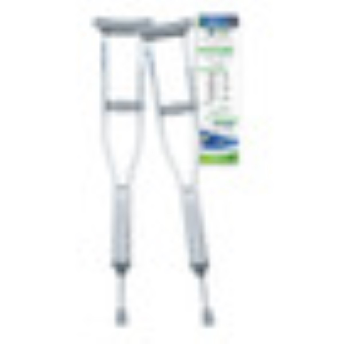 Muletas Axilares Ajustables De Aluminio Ch Medical