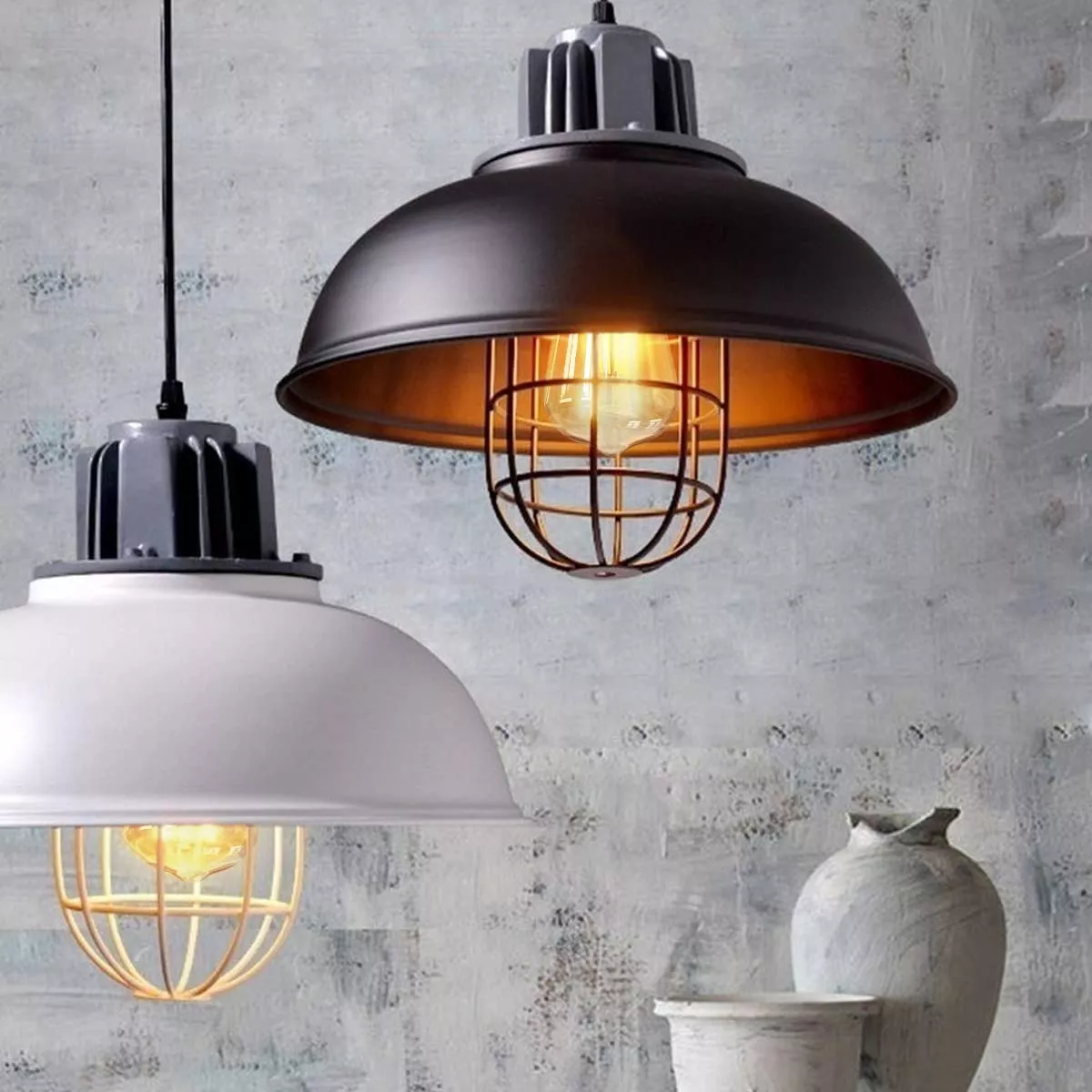 Set Foco Vintage Led Edison Bulbo 4w Luz Cálida 4pza