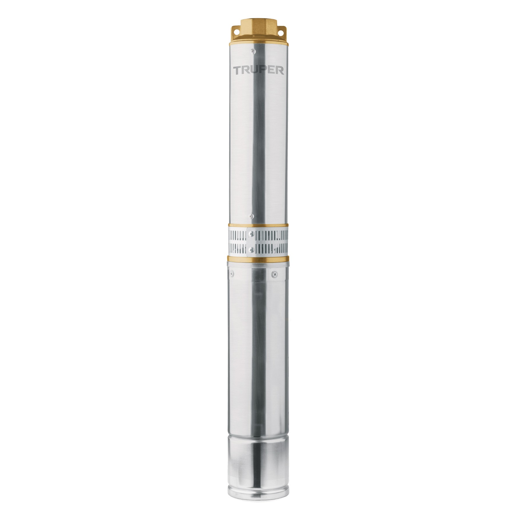 BOMBA SUMERGIBLE PARA POZO PROFUNDO, 1 HP, AGUA LIMPIA TRUPER 12625