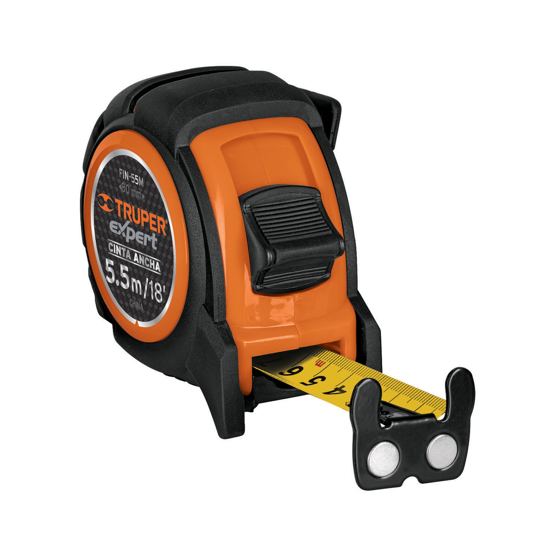 FLEXÓMETRO INDUSTRIAL CONTRA IMPACTOS 5.5 M CINTA 25 MM TRUPER EXPERT 12695