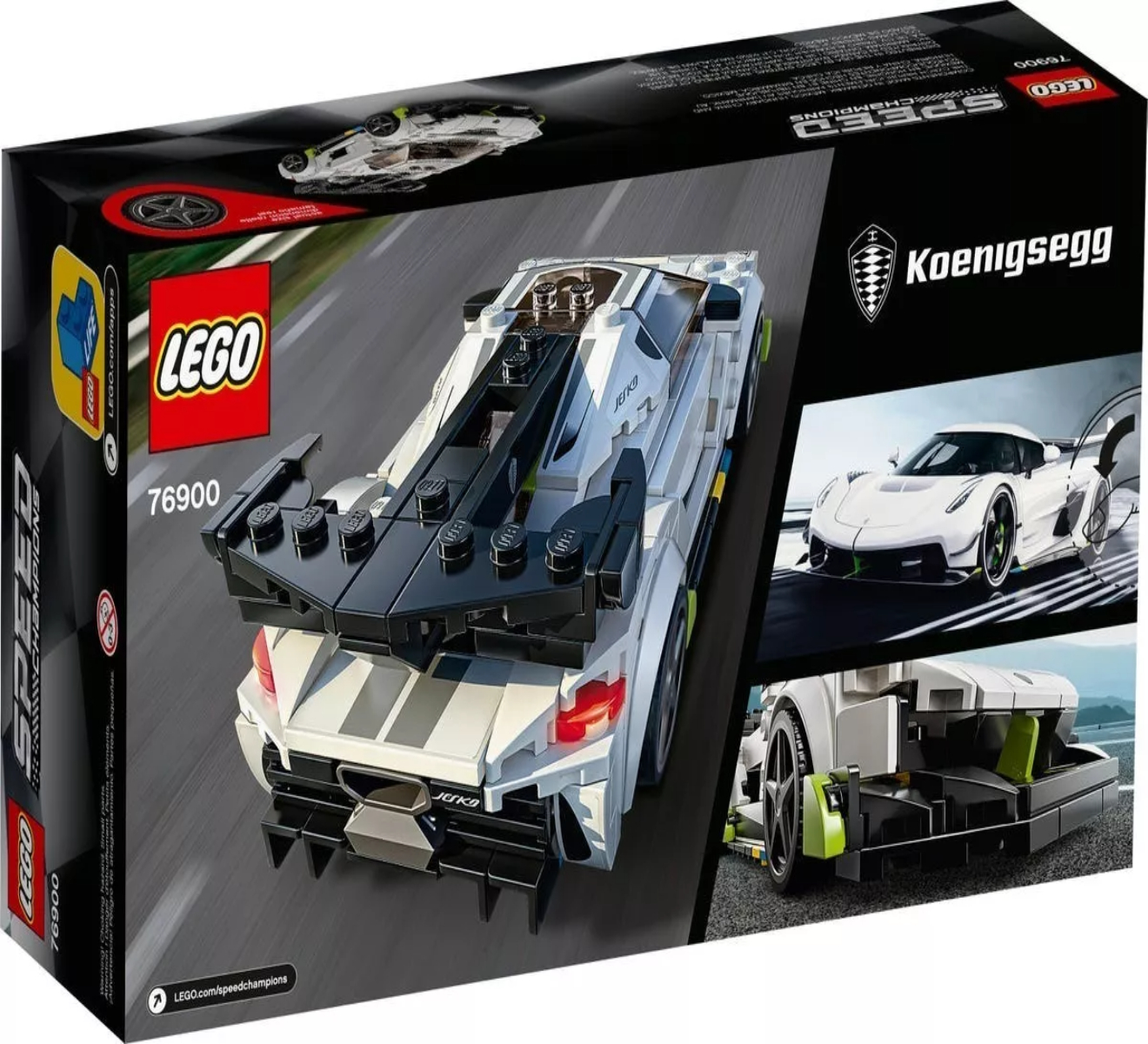 Kit Lego Speed Champions Koenigsegg Jesko 76900 280 Piezas