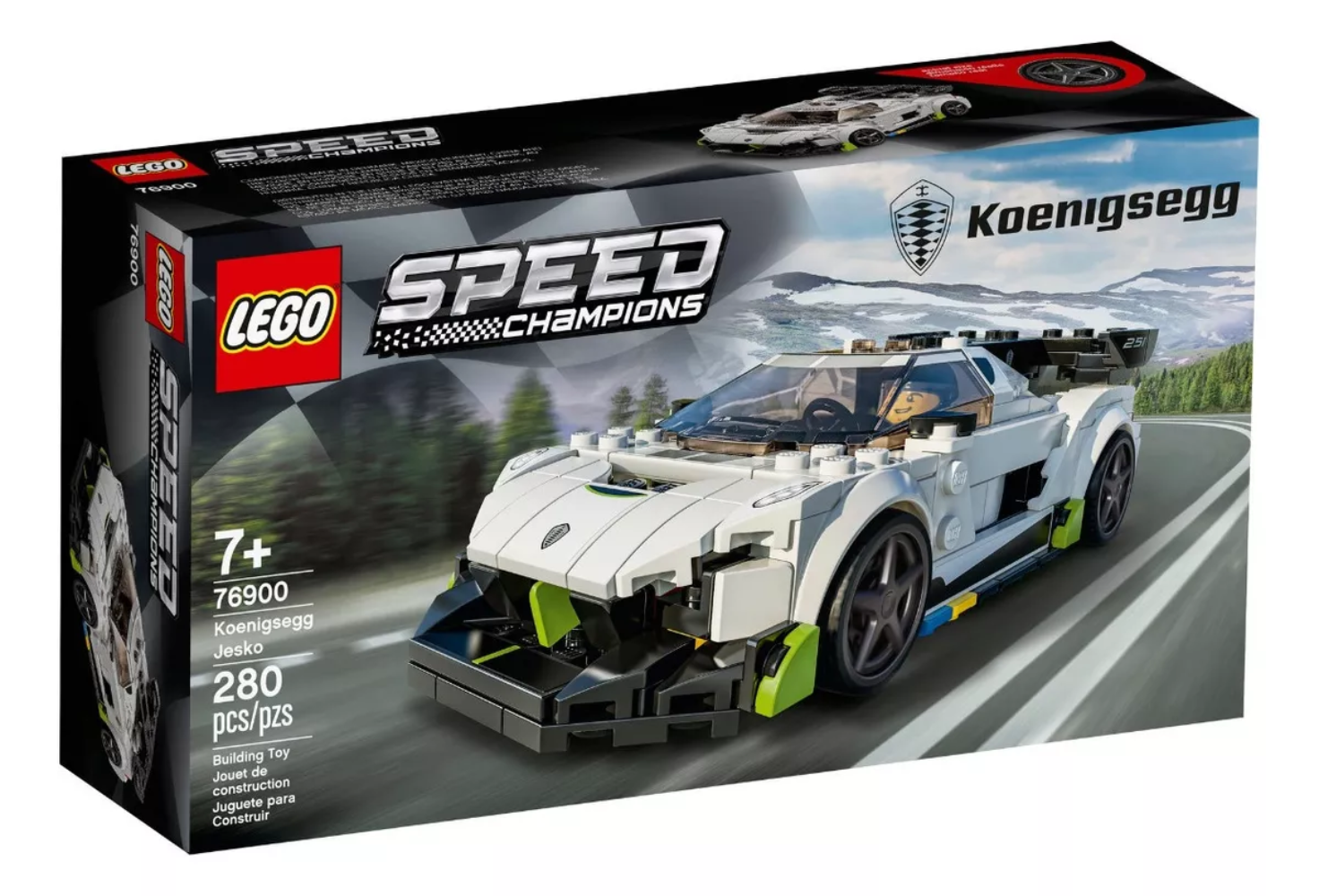 Kit Lego Speed Champions Koenigsegg Jesko 76900 280 Piezas