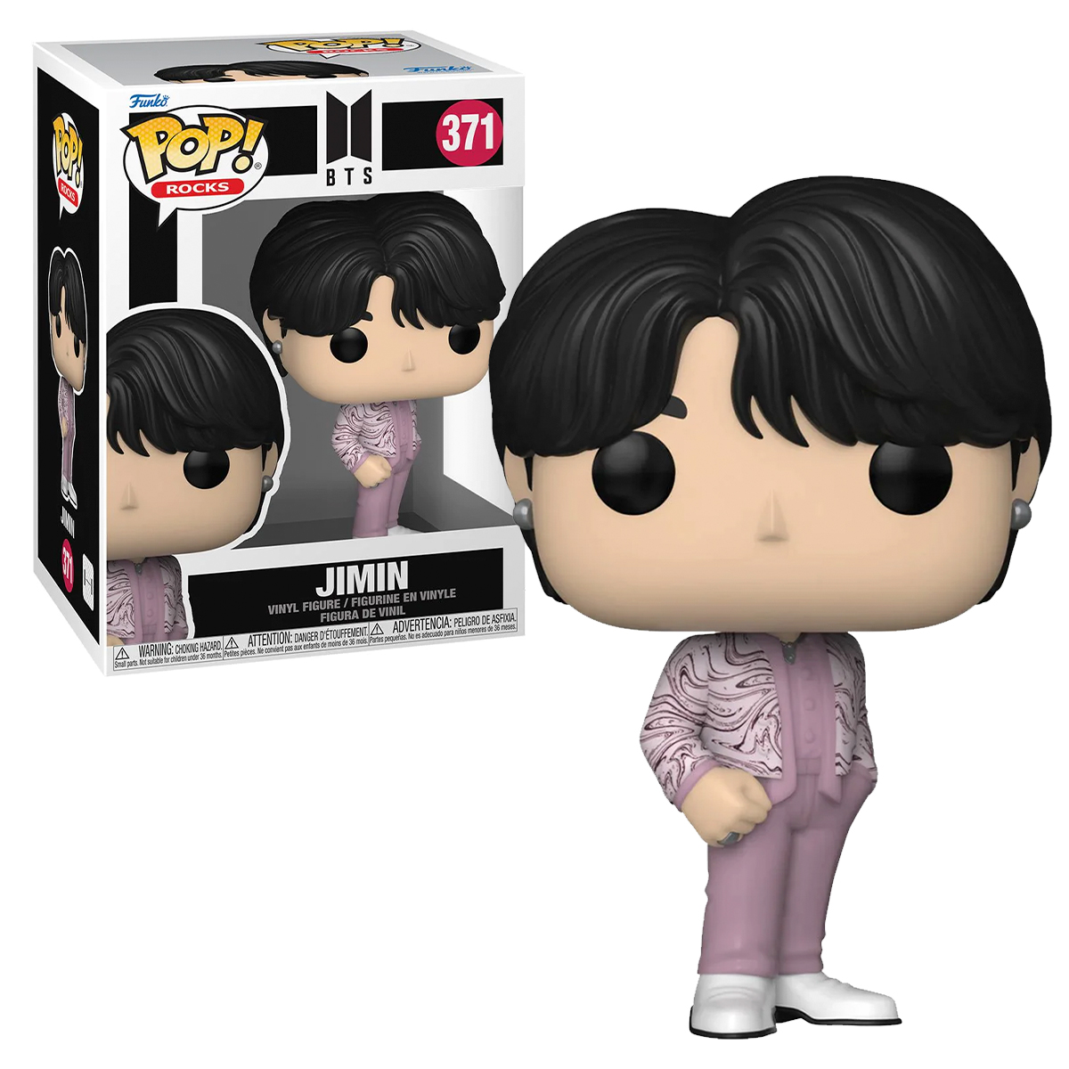 Funko Pop Jimin #371 Bts Proof K Pop Park Ji Min Figura Original