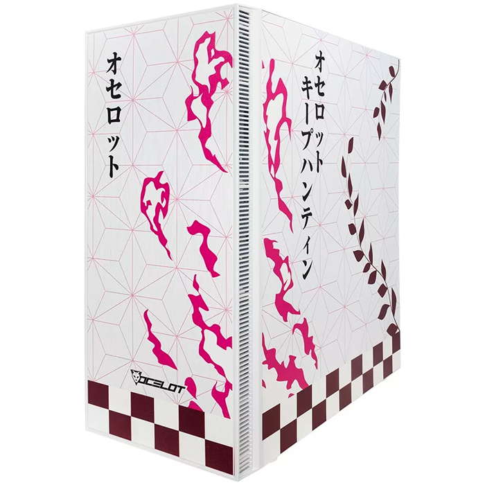 Gabinete Gamer OC-DEMON HANAMI E-ATX 3 Fan ARGB Cristal Templado Demon Slayer Nezuko 