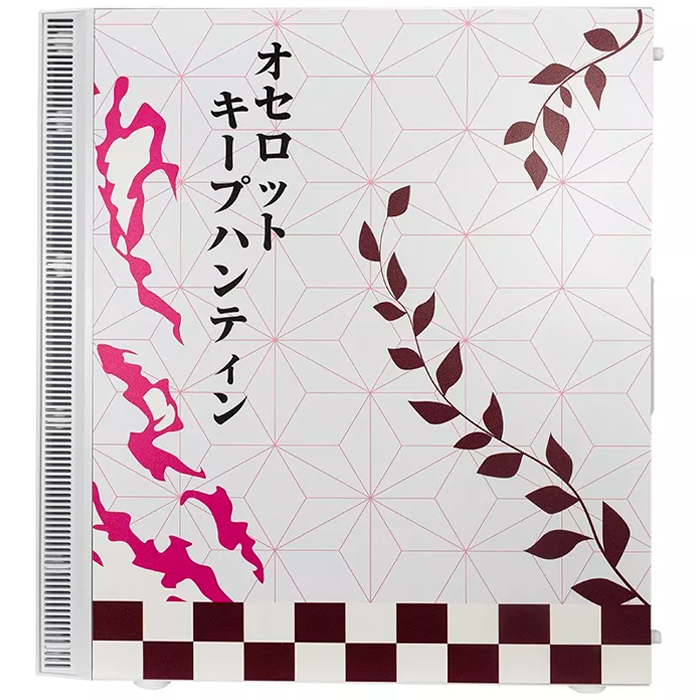 Gabinete Gamer OC-DEMON HANAMI E-ATX 3 Fan ARGB Cristal Templado Demon Slayer Nezuko 