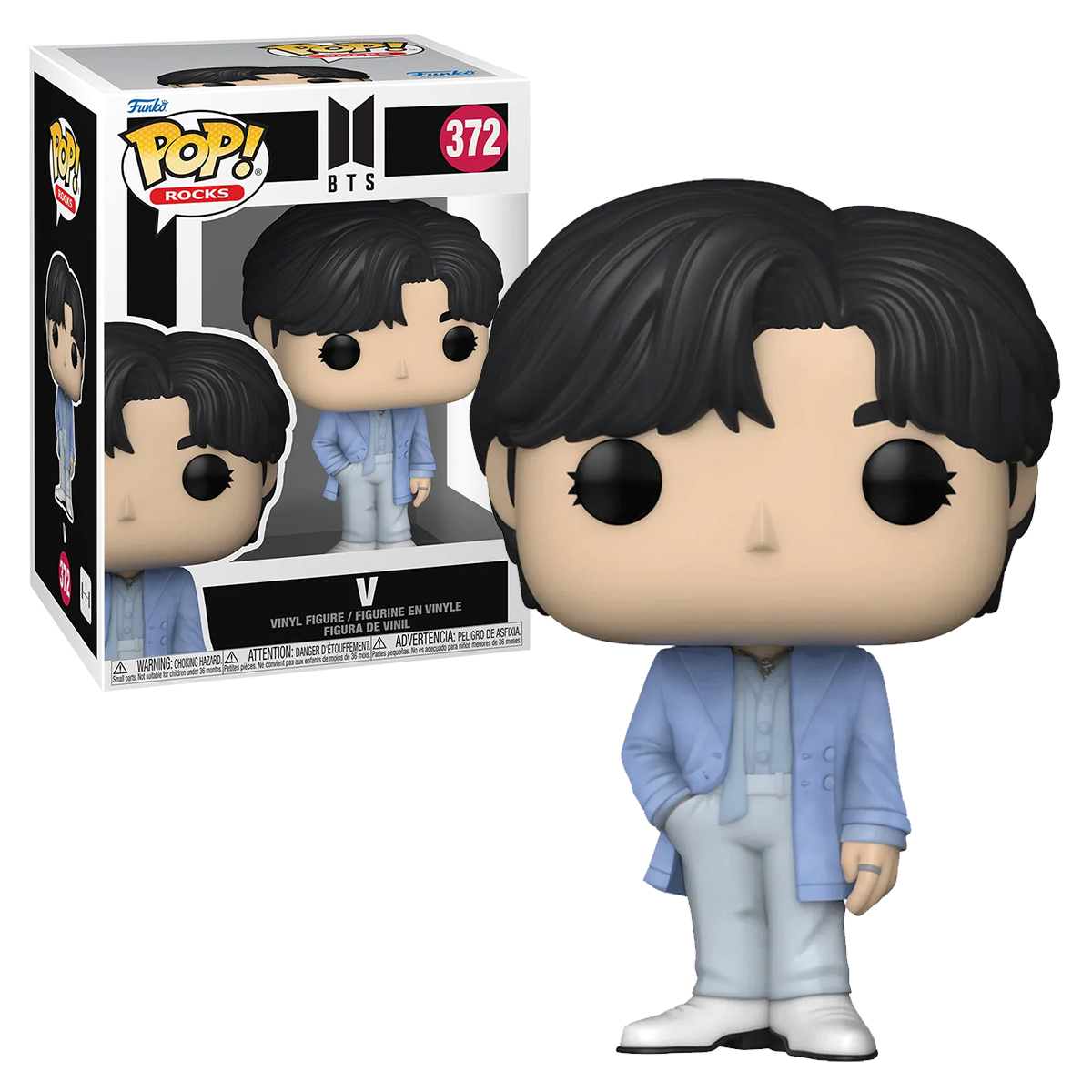 Funko Pop V #372 Bts Proof K Pop Kim Tae Hyung Figura Original