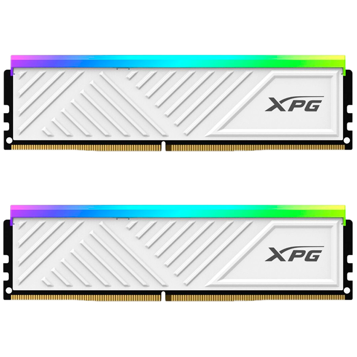 Memoria RAM DDR4 64GB 3600MHz XPG SPECTRIX D35G RGB 2x32GB Blanco AX4U360032G18I-DTWHD35G