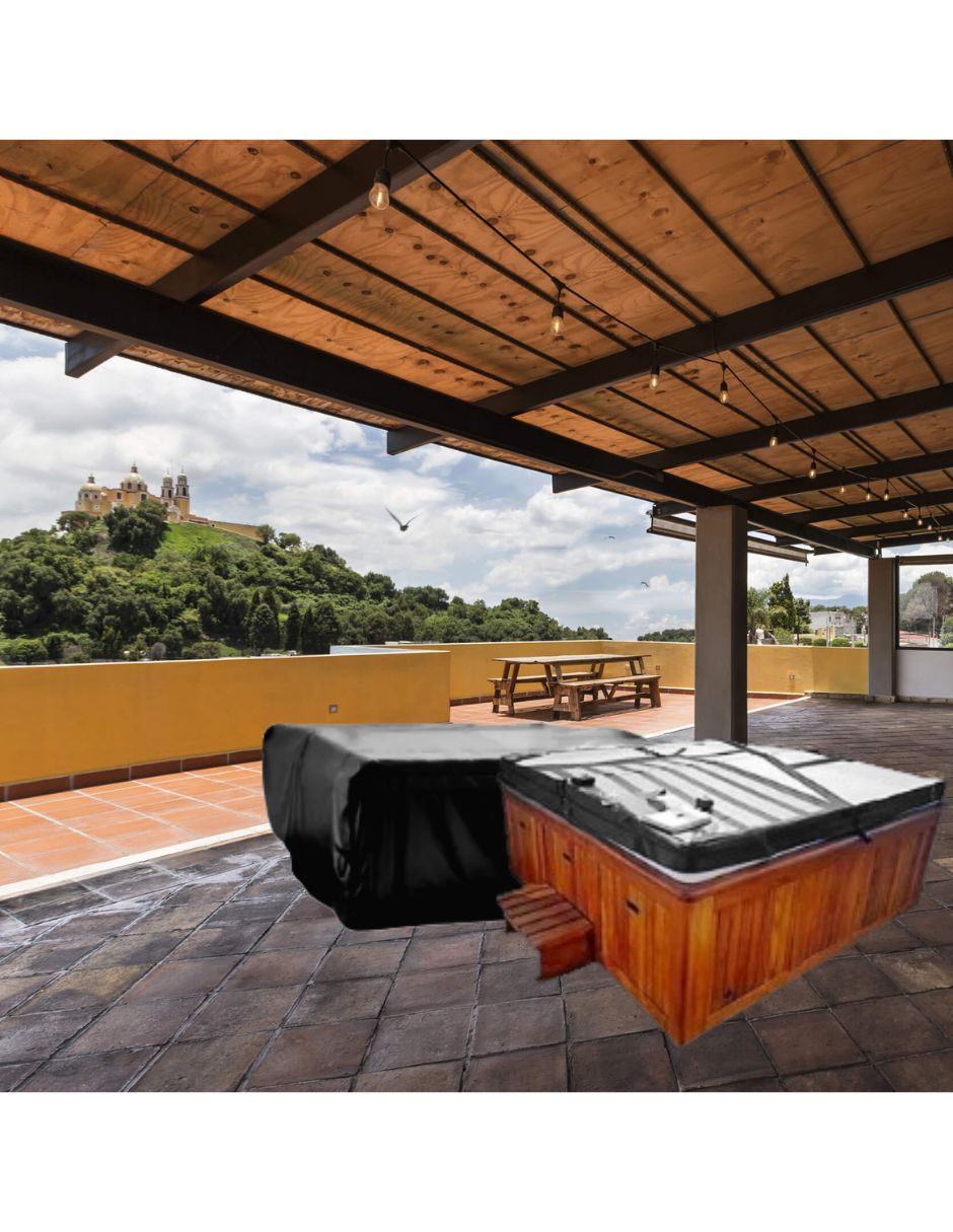 Funda Protectora para Jacuzzi Spa, RMS Innova línea Luxury.