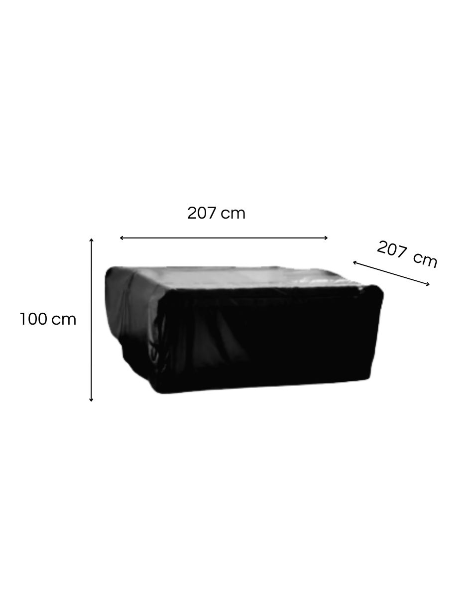 Funda Protectora para Jacuzzi Spa, RMS Innova línea Luxury.