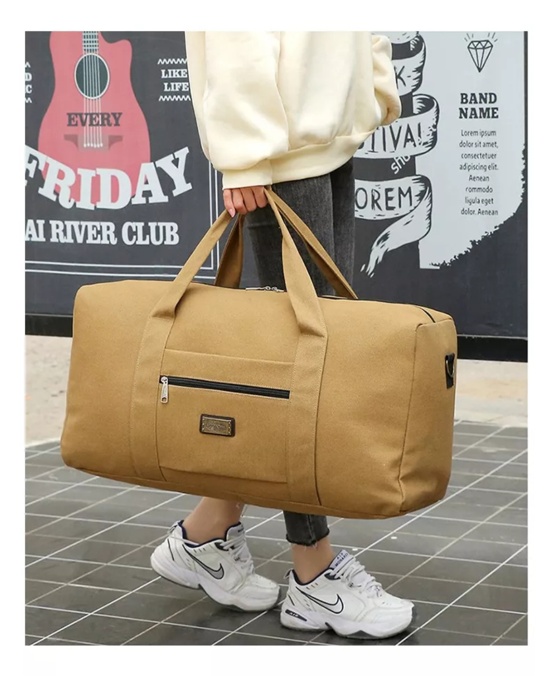 Xl Grande Hombre Maleta Mujer Deportiva Bolsa Gym Viaje 35 L